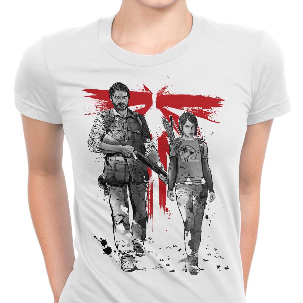 Survivors Sumi-e Women's Apparel - Adult & Kids T-Shirts, Sweatshirts & Hoodies apparel design preview 1
