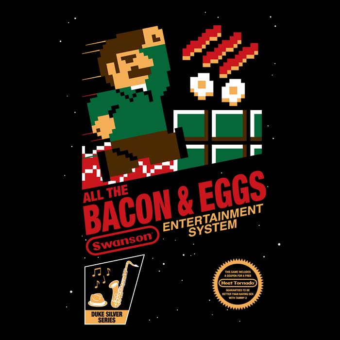 Swanson Entertainment System Men's Apparel - Adult & Kids T-Shirts, Sweatshirts & Hoodies apparel design preview 2