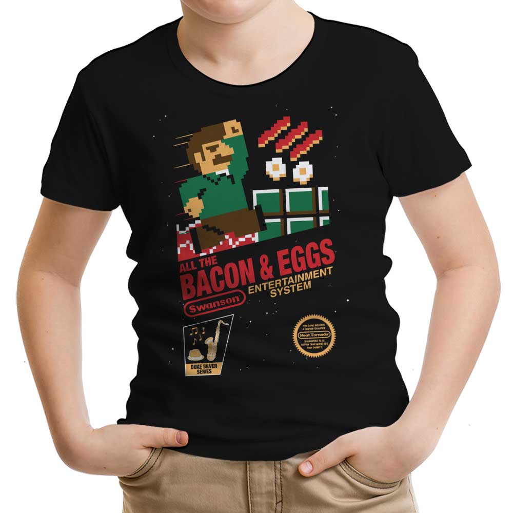 Swanson Entertainment System Youth Apparel - Adult & Kids T-Shirts, Sweatshirts & Hoodies apparel design preview 1