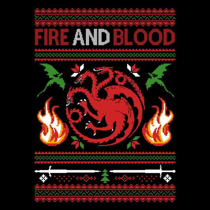 Sweater of Dragons Tank Top - Adult & Kids T-Shirts, Sweatshirts & Hoodies apparel design preview 2