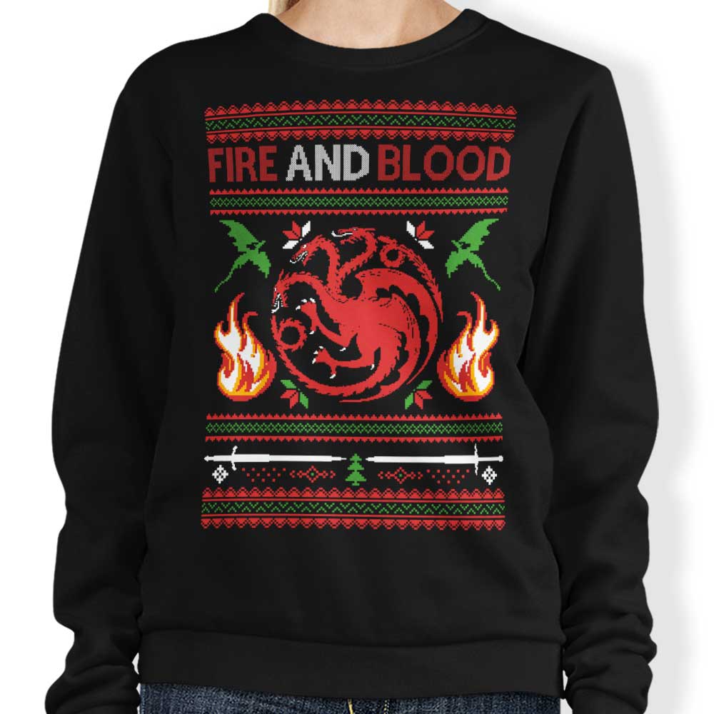 Sweater of Dragons - Adult & Kids T-Shirts, Sweatshirts & Hoodies apparel design preview 1