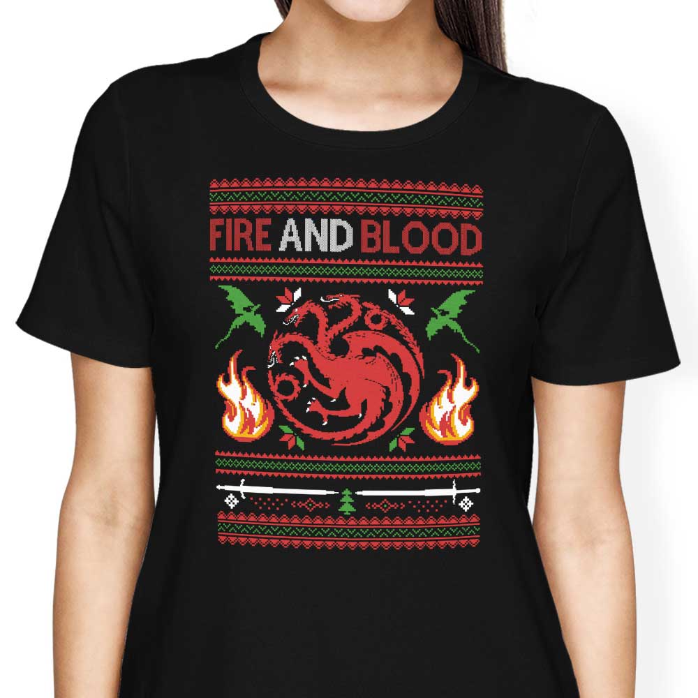 Sweater of Dragons Women's Apparel - Adult & Kids T-Shirts, Sweatshirts & Hoodies apparel design preview 2
