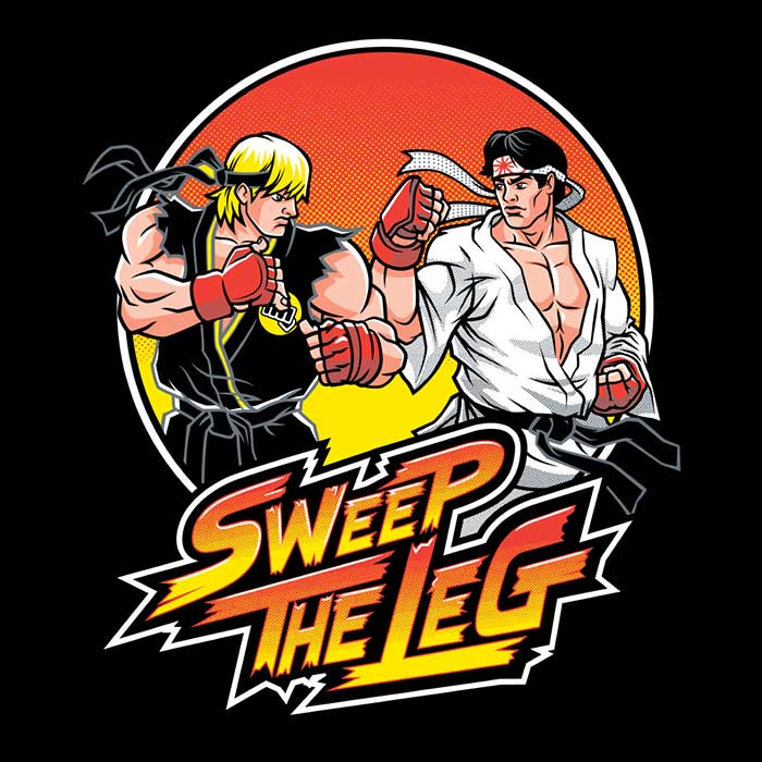 Sweep the Leg Men's Apparel - Adult & Kids T-Shirts, Sweatshirts & Hoodies apparel design preview 2