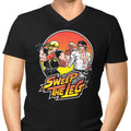 Sweep the Leg Men's V-Neck - Adult & Kids T-Shirts, Sweatshirts & Hoodies apparel design preview 1