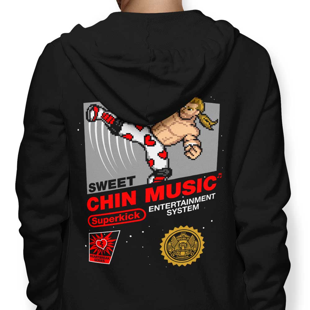 Sweet Chin Music - Adult & Kids T-Shirts, Sweatshirts & Hoodies apparel design preview 1