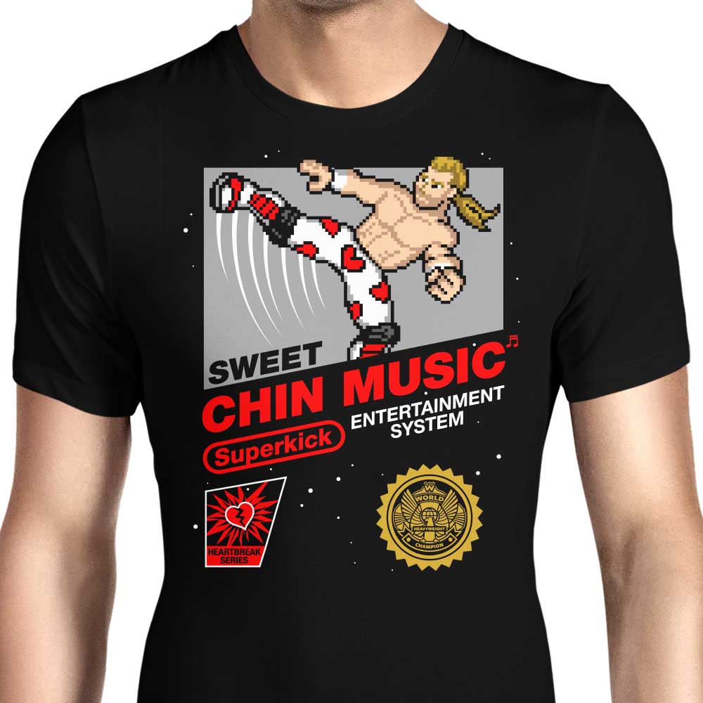 Sweet Chin Music Men's Apparel - Adult & Kids T-Shirts, Sweatshirts & Hoodies apparel design preview 1