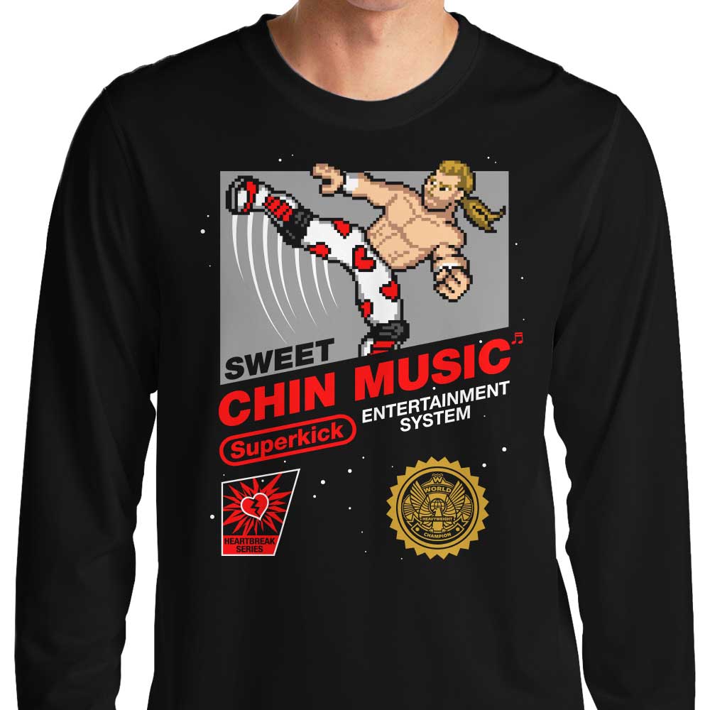 Sweet Chin Music - Adult & Kids T-Shirts, Sweatshirts & Hoodies apparel design preview 1