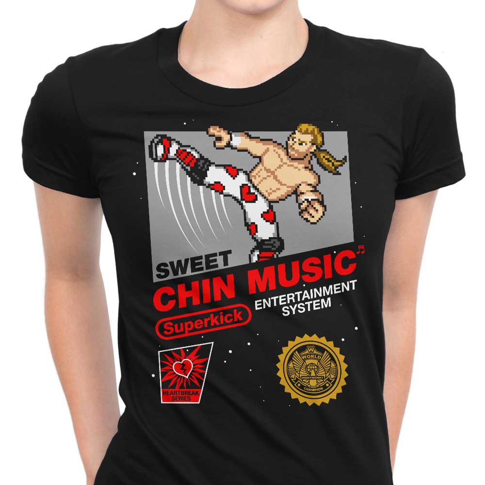 Sweet Chin Music Women's Apparel - Adult & Kids T-Shirts, Sweatshirts & Hoodies apparel design preview 1