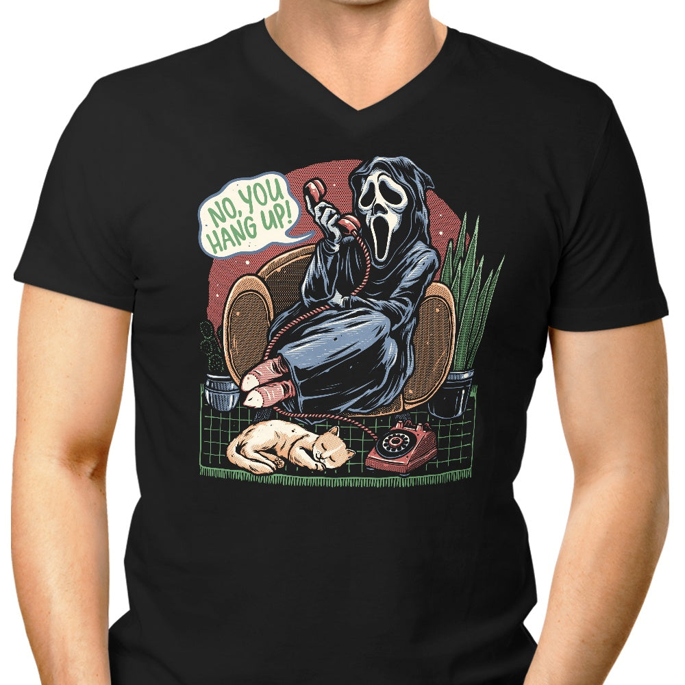 Sweet Phone Call Men's V-Neck - Adult & Kids T-Shirts, Sweatshirts & Hoodies apparel design preview 1