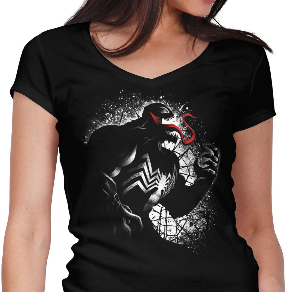 Symbiote and Host Women's V-Neck - Adult & Kids T-Shirts, Sweatshirts & Hoodies apparel design preview 1