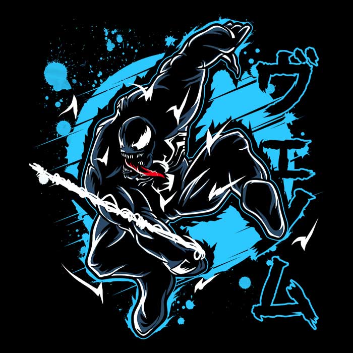 Symbiote Power - Adult & Kids T-Shirts, Sweatshirts & Hoodies apparel design preview 2