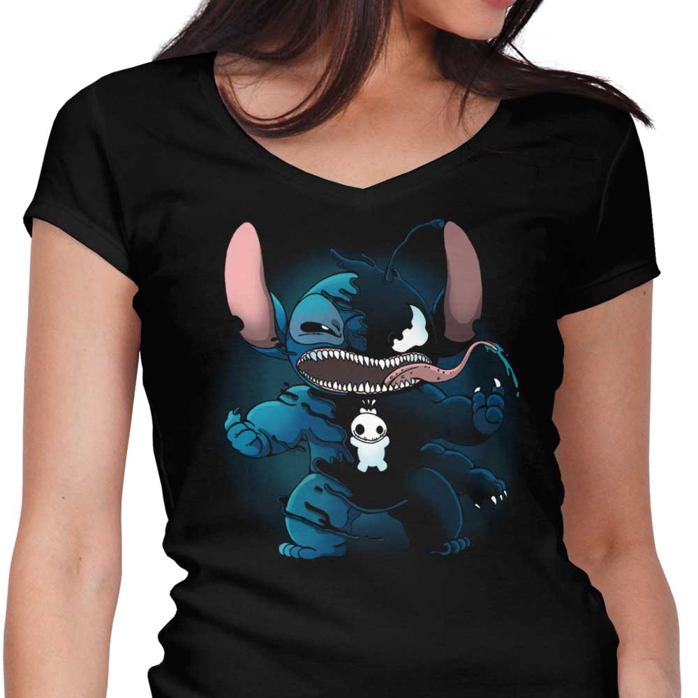 Symbiotic Experiment Women's V-Neck - Adult & Kids T-Shirts, Sweatshirts & Hoodies apparel design preview 1