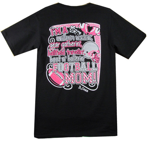 SALE Bjaxx Hoot n Hollerin Football Mom Sports Girlie - Adult & Kids T-Shirts, Sweatshirts & Hoodies apparel design preview 1