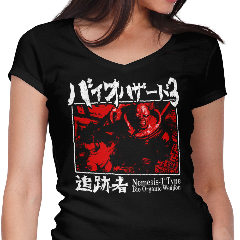T-Type Weapon Women's V-Neck - Adult & Kids T-Shirts, Sweatshirts & Hoodies apparel design preview 1