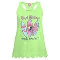 SALE Simply Southern Preppy Surf Boards Tank Top - Adult & Kids T-Shirts, Sweatshirts & Hoodies apparel design preview 1