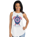 Simply Southern Preppy USA Turtle Tank Top - Adult & Kids T-Shirts, Sweatshirts & Hoodies apparel design preview 1