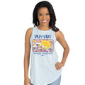 Simply Southern Preppy Salty Beach Tank Top - Adult & Kids T-Shirts, Sweatshirts & Hoodies apparel design preview 1