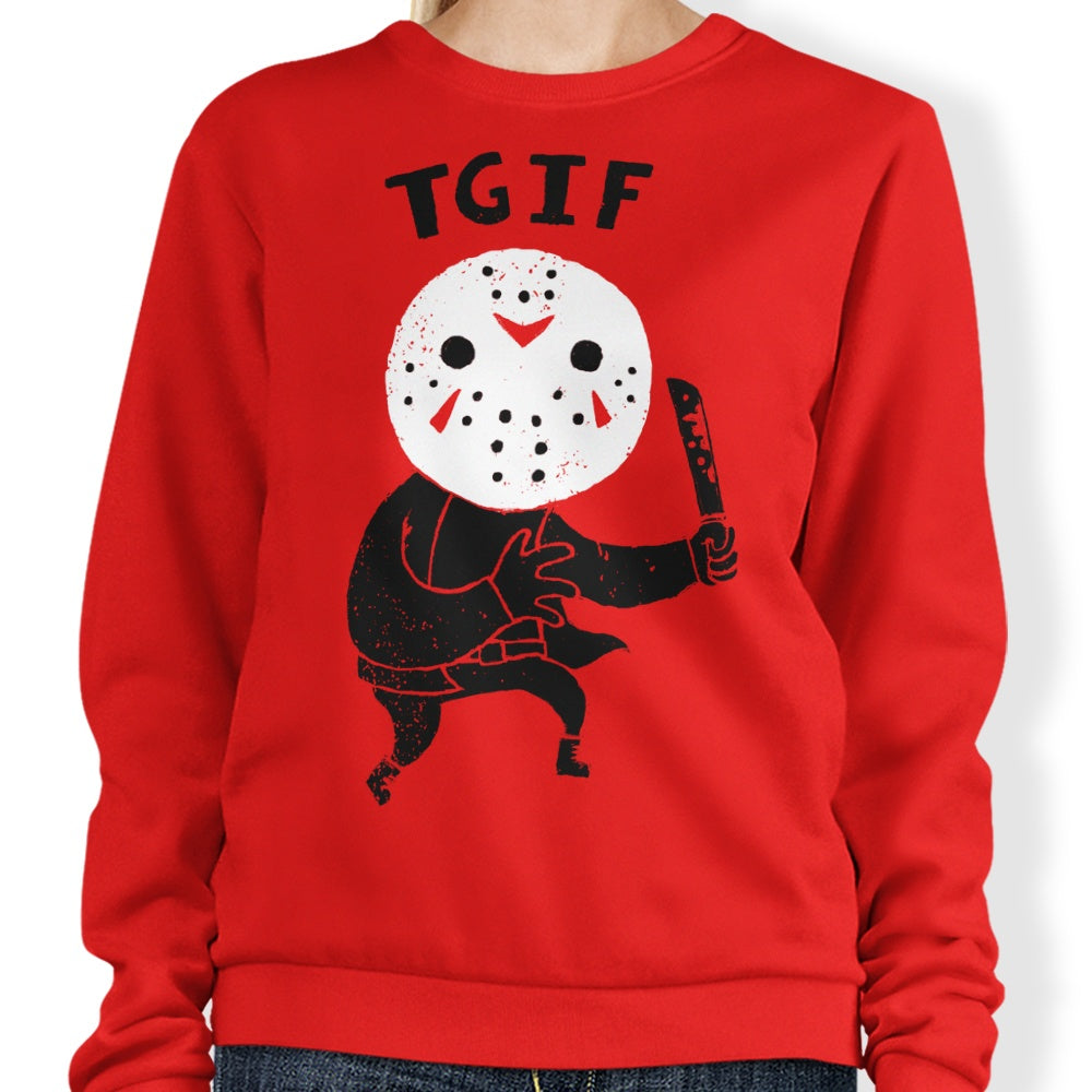 TGIF - Adult & Kids T-Shirts, Sweatshirts & Hoodies apparel design preview 1