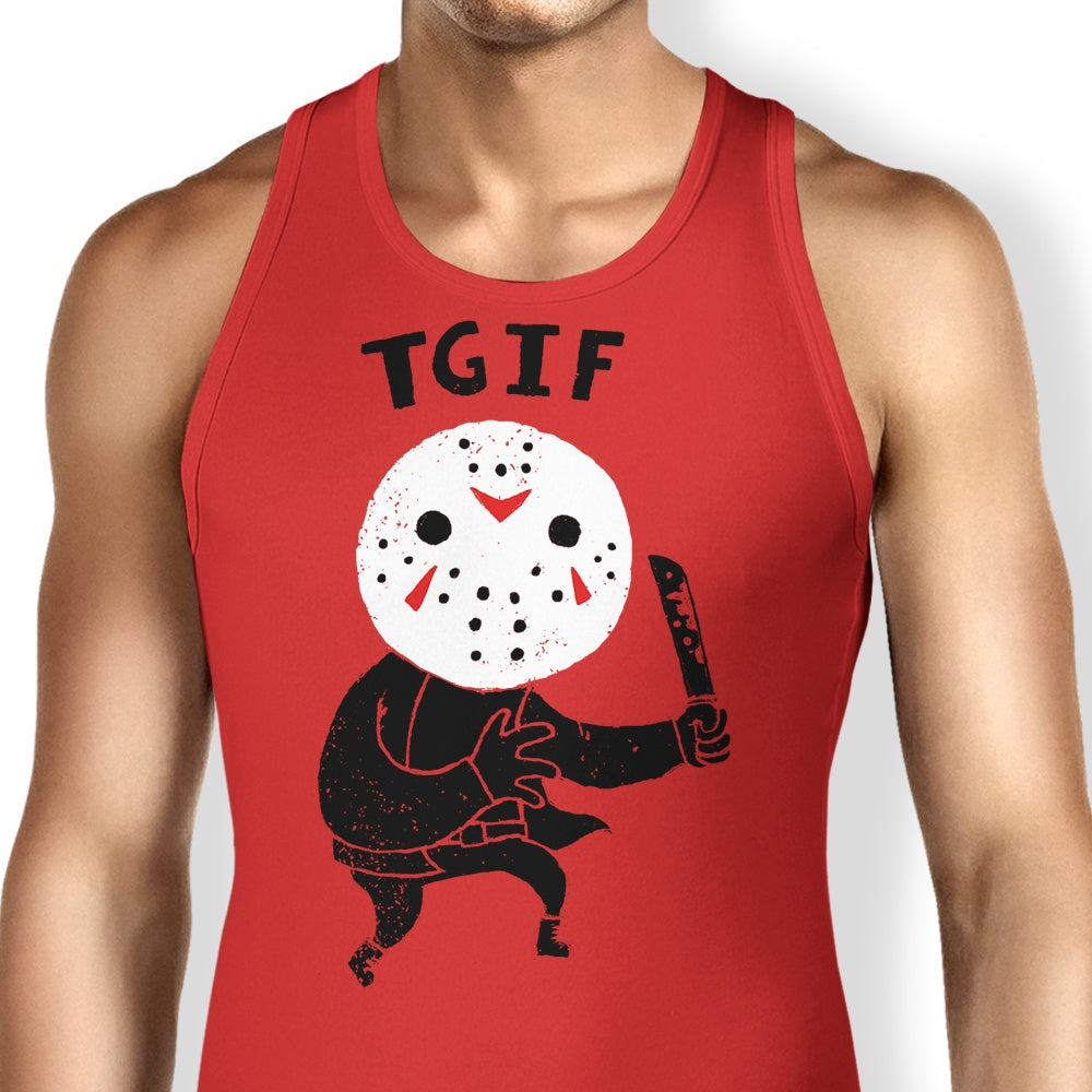 TGIF Tank Top - Adult & Kids T-Shirts, Sweatshirts & Hoodies apparel design preview 1