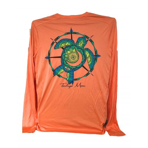 Southern Attitude Tortuga Moon Turtle Unisex Sport - Adult & Kids T-Shirts, Sweatshirts & Hoodies apparel design preview 2