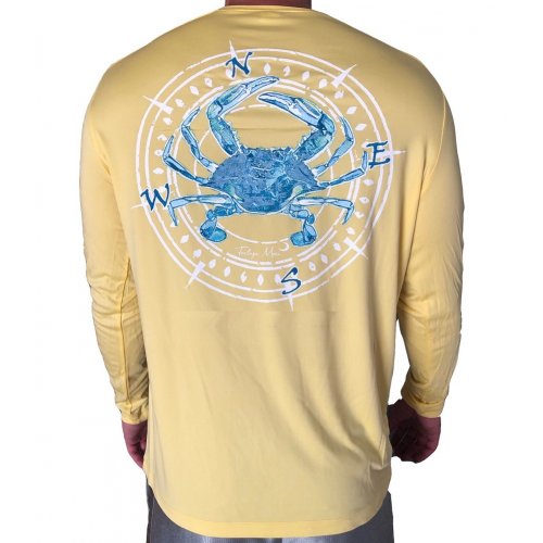 Southern Attitude Tortuga Moon Crab Unisex Sport Tech - Adult & Kids T-Shirts, Sweatshirts & Hoodies apparel design preview 2