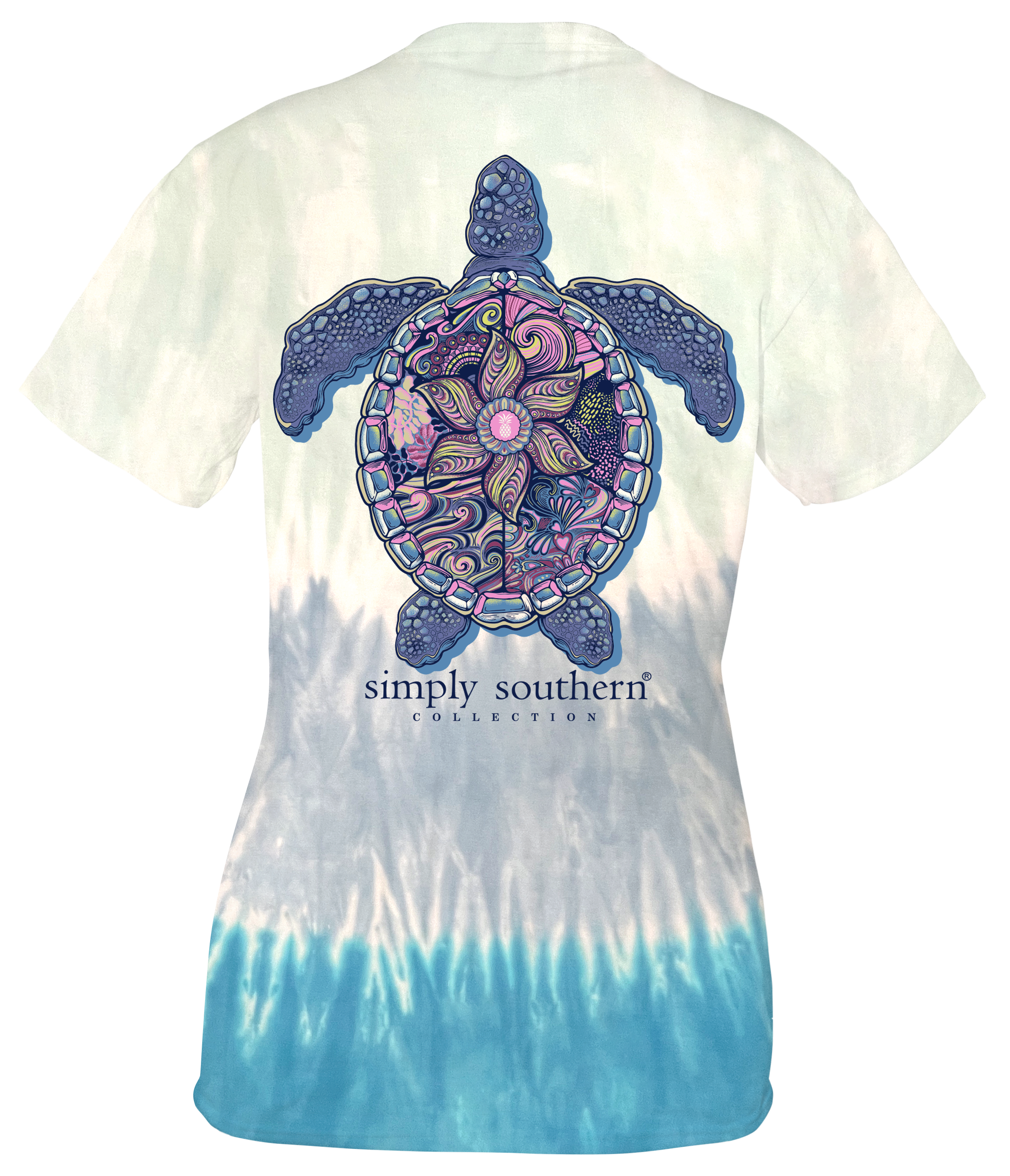 Simply Southern Turtle Tracker Mandala - Adult & Kids T-Shirts, Sweatshirts & Hoodies apparel design preview 1