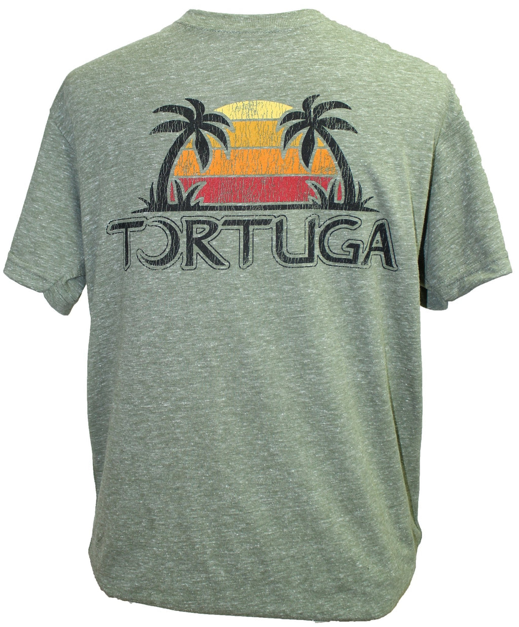 Southern Attitude Tortuga Moon Sunset Palms Soft - Adult & Kids T-Shirts, Sweatshirts & Hoodies apparel design preview 2