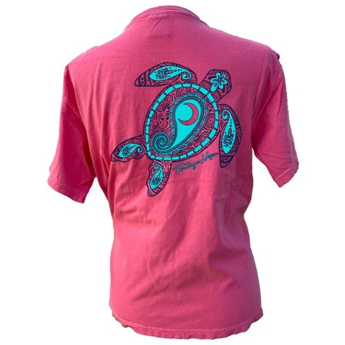 Southern Attitude Tortuga Moon New Comfort Colors - Adult & Kids T-Shirts, Sweatshirts & Hoodies apparel design preview 2