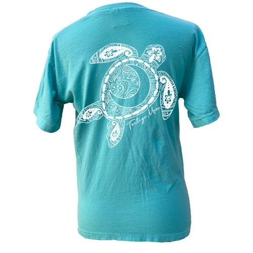 Southern Attitude Tortuga Moon Big Comfort Colors - Adult & Kids T-Shirts, Sweatshirts & Hoodies apparel design preview 1