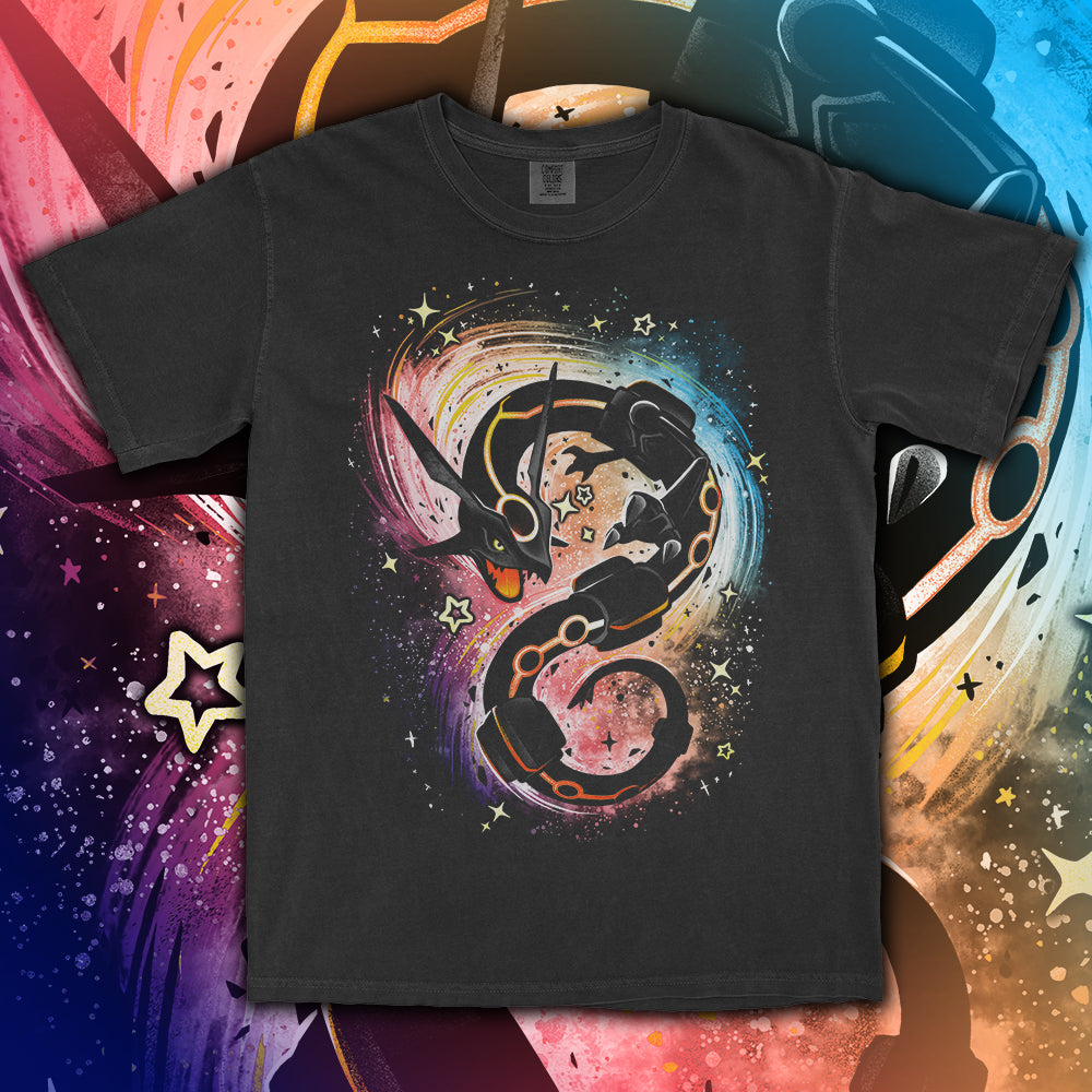 Shiny Dragon Ascent #1 Comfort Colors - Adult & Kids T-Shirts, Sweatshirts & Hoodies apparel design preview 2