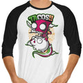 Tacos and Unicorns 3/4 Sleeve Raglan - Adult & Kids T-Shirts, Sweatshirts & Hoodies apparel design preview 1