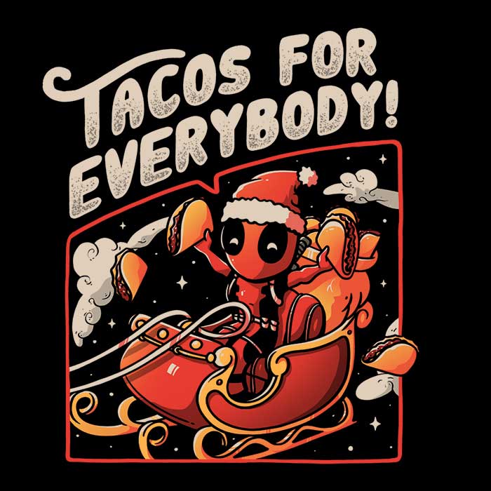 Tacos for Everybody - Adult & Kids T-Shirts, Sweatshirts & Hoodies apparel design preview 2