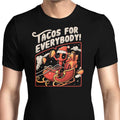 Tacos for Everybody Men's Apparel - Adult & Kids T-Shirts, Sweatshirts & Hoodies apparel design preview 1