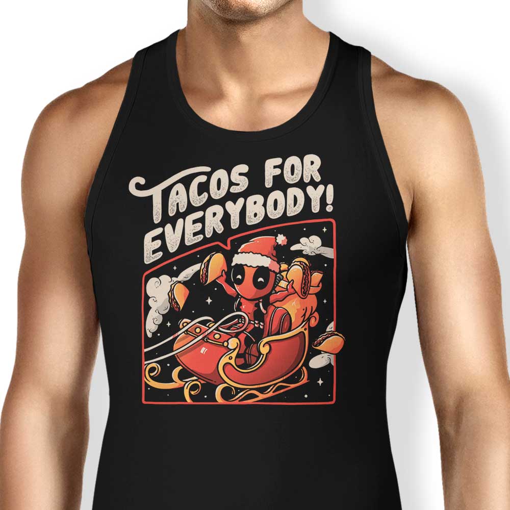 Tacos for Everybody Tank Top - Adult & Kids T-Shirts, Sweatshirts & Hoodies apparel design preview 1