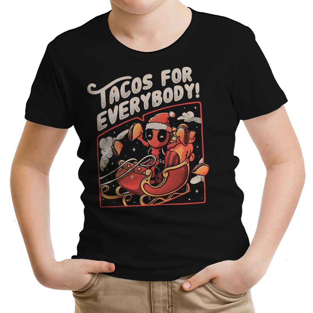 Tacos for Everybody Youth Apparel - Adult & Kids T-Shirts, Sweatshirts & Hoodies apparel design preview 1