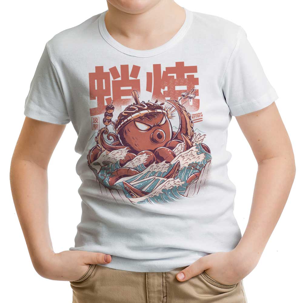 Takoyaki Attack Youth Apparel - Adult & Kids T-Shirts, Sweatshirts & Hoodies apparel design preview 1