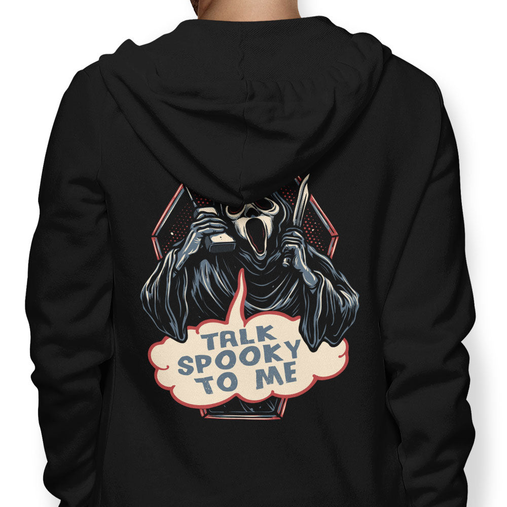 Talk Spooky to Me - Adult & Kids T-Shirts, Sweatshirts & Hoodies apparel design preview 1