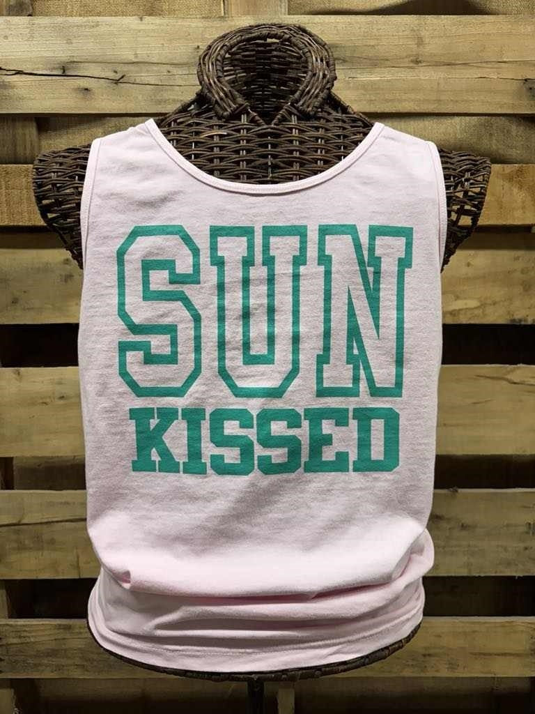 Southern Chics Sun Kissed Comfort Colors Tank Top - Adult & Kids T-Shirts, Sweatshirts & Hoodies apparel design preview 2