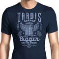 Tardis Garage Men's Apparel - Adult & Kids T-Shirts, Sweatshirts & Hoodies apparel design preview 1