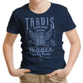 Tardis Garage Youth Apparel - Adult & Kids T-Shirts, Sweatshirts & Hoodies apparel design preview 1