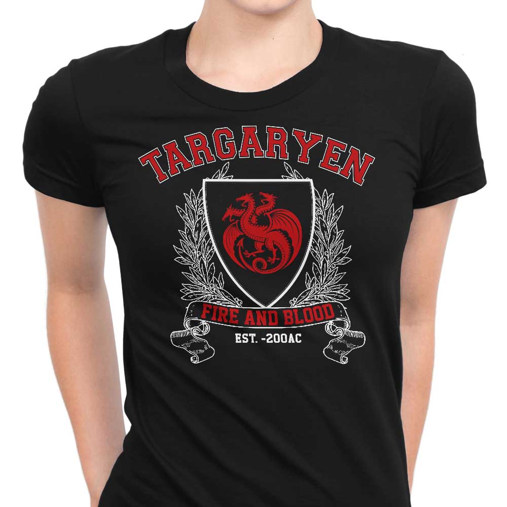 Targaryen University Women's Apparel - Adult & Kids T-Shirts, Sweatshirts & Hoodies apparel design preview 1