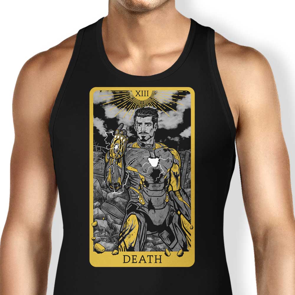 Tarot: Death Tank Top - Adult & Kids T-Shirts, Sweatshirts & Hoodies apparel design preview 1