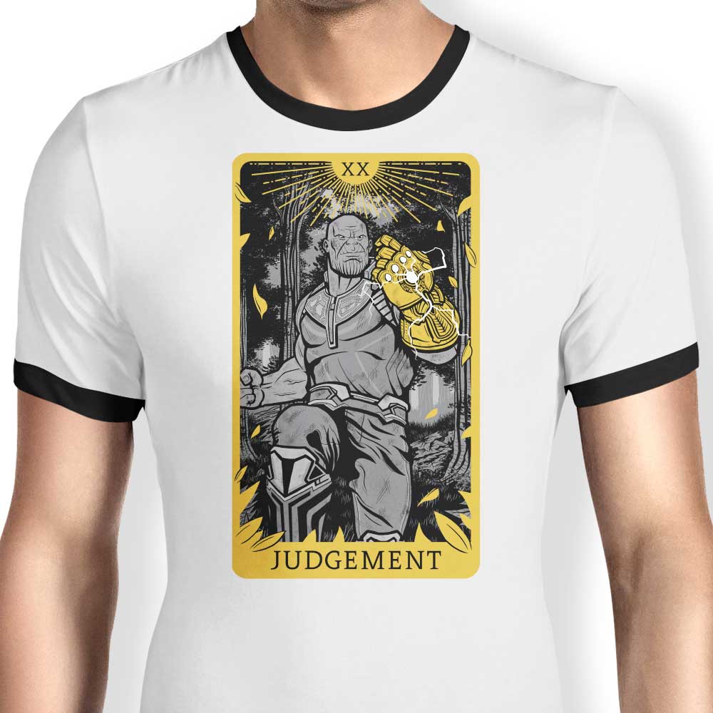 Tarot: Judgement Ringer - Adult & Kids T-Shirts, Sweatshirts & Hoodies apparel design preview 1