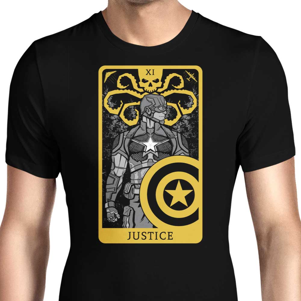 Tarot: Justice Men's Apparel - Adult & Kids T-Shirts, Sweatshirts & Hoodies apparel design preview 1