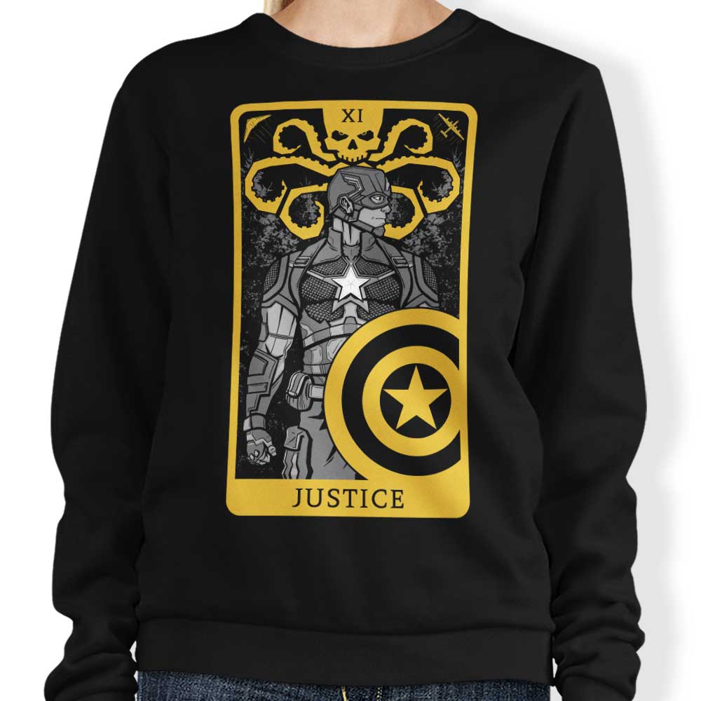 Tarot: Justice - Adult & Kids T-Shirts, Sweatshirts & Hoodies apparel design preview 1