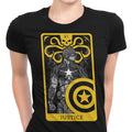 Tarot: Justice Women's Apparel - Adult & Kids T-Shirts, Sweatshirts & Hoodies apparel design preview 1
