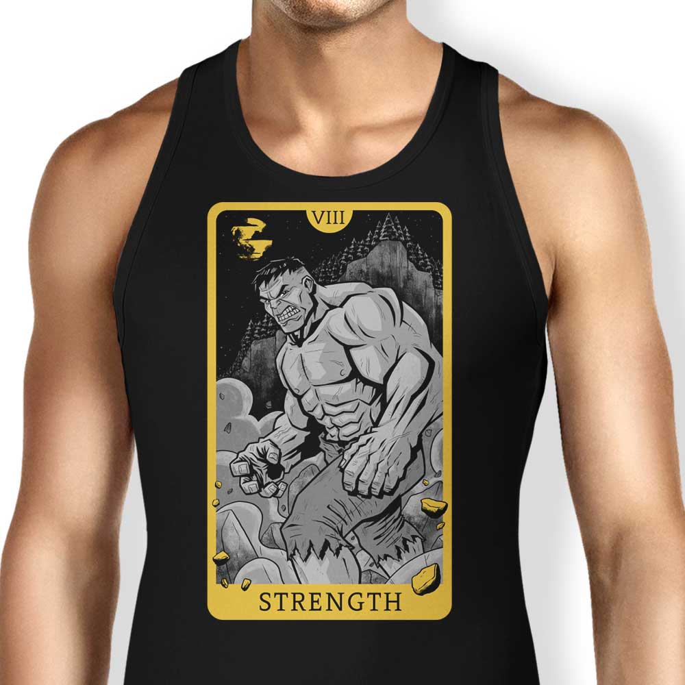Tarot: Strength Tank Top - Adult & Kids T-Shirts, Sweatshirts & Hoodies apparel design preview 1