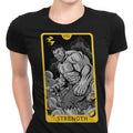 Tarot: Strength Women's Apparel - Adult & Kids T-Shirts, Sweatshirts & Hoodies apparel design preview 1