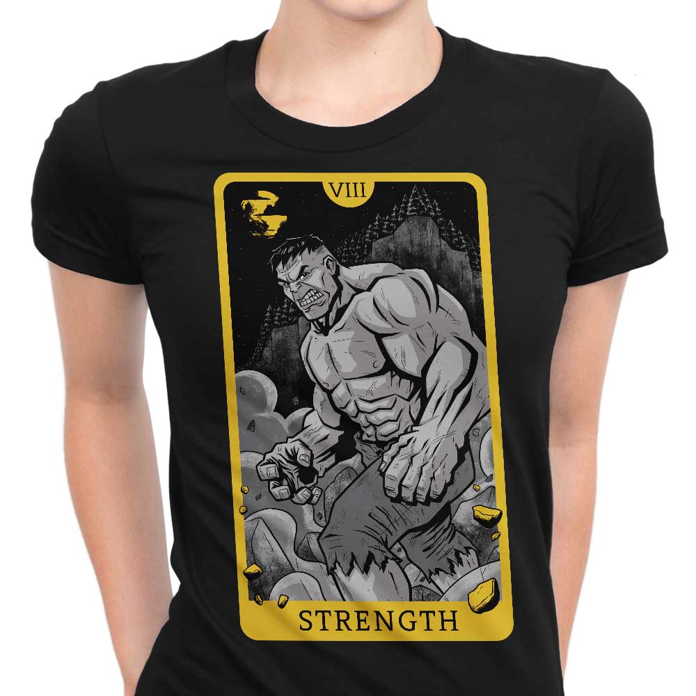 Tarot: Strength Women's Apparel - Adult & Kids T-Shirts, Sweatshirts & Hoodies apparel design preview 1
