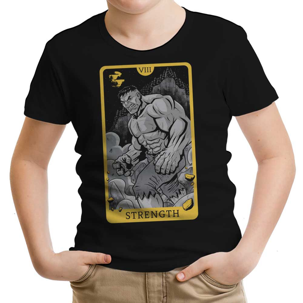 Tarot: Strength Youth Apparel - Adult & Kids T-Shirts, Sweatshirts & Hoodies apparel design preview 1